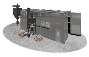 MARS2000 Mechanical Recovery System For Sandblast Booths