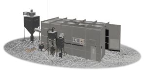 PARS500 Vacuum Recovery System For Sandblast Booths