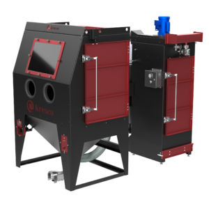 CleanBlast Series – Light-Industrial Sandblast Cabinets with Media Reclaimer
